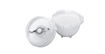 Plastic PP Single-use grinding vessels for Fritsch Knife Mill Pulverisette 11