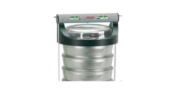 Sieve Tensioning System TorqueMaster incl. clamping lid plexiglas and electrical tool 100-240 V/1~, 50-60 Hz